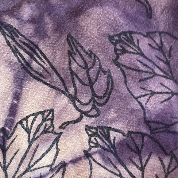 Serpent and bow leotard swimsuit camisole moon flower logwood dyed - Picture 3 of 12